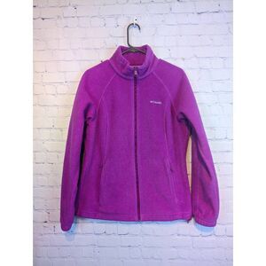 Columbia full zip fleece jacket large